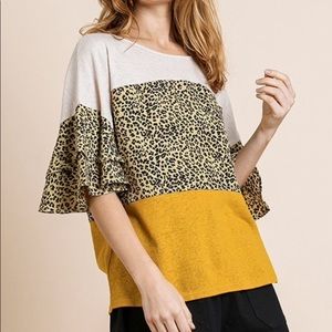 Umgee Color Block Top